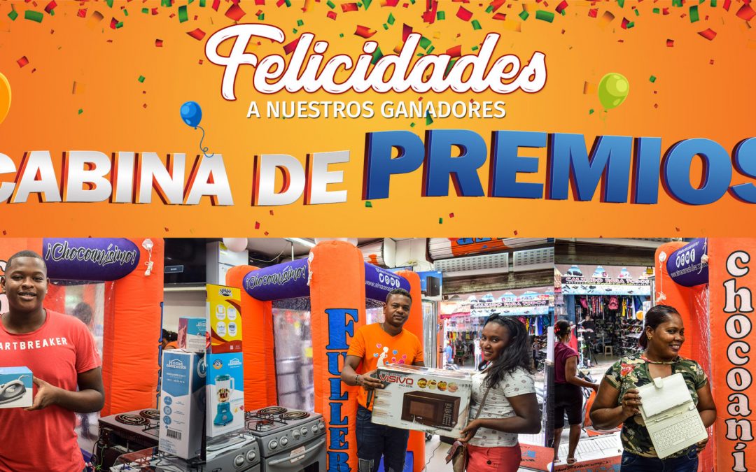 Todos ganan en nuestra “Cabina de premios”