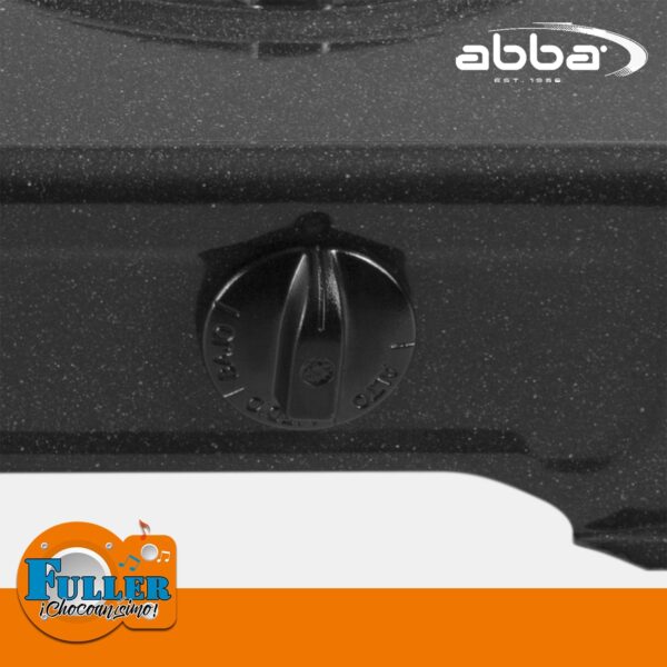 Cocineta Abba 2 Puestos Eléctrica SE-200-1 Azul Moteado - Imagen 2