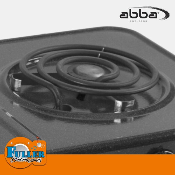 Cocineta Abba 2 Puestos Eléctrica SE-200-1 Azul Moteado - Imagen 3