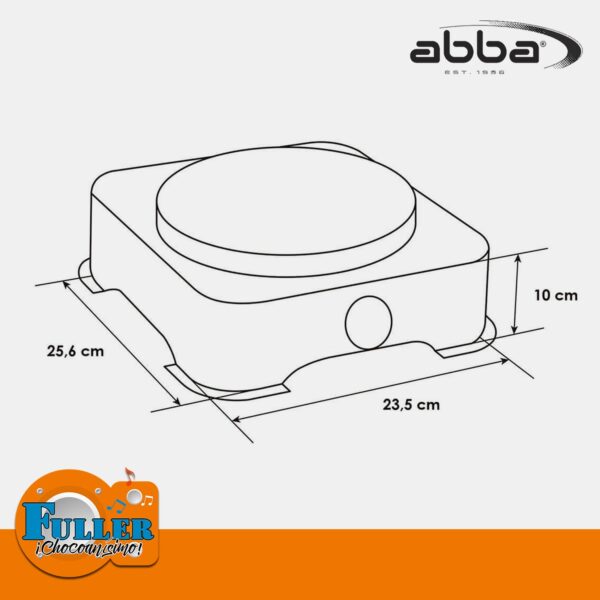 Cocineta Abba Eléctrica 1 Puesto SE 100-1 - Imagen 5