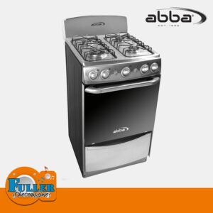Estufa De Piso Abba Gas Natural 4 Puestos Con Horno AB 201-5N N GT |  Mercadería la Cumbre