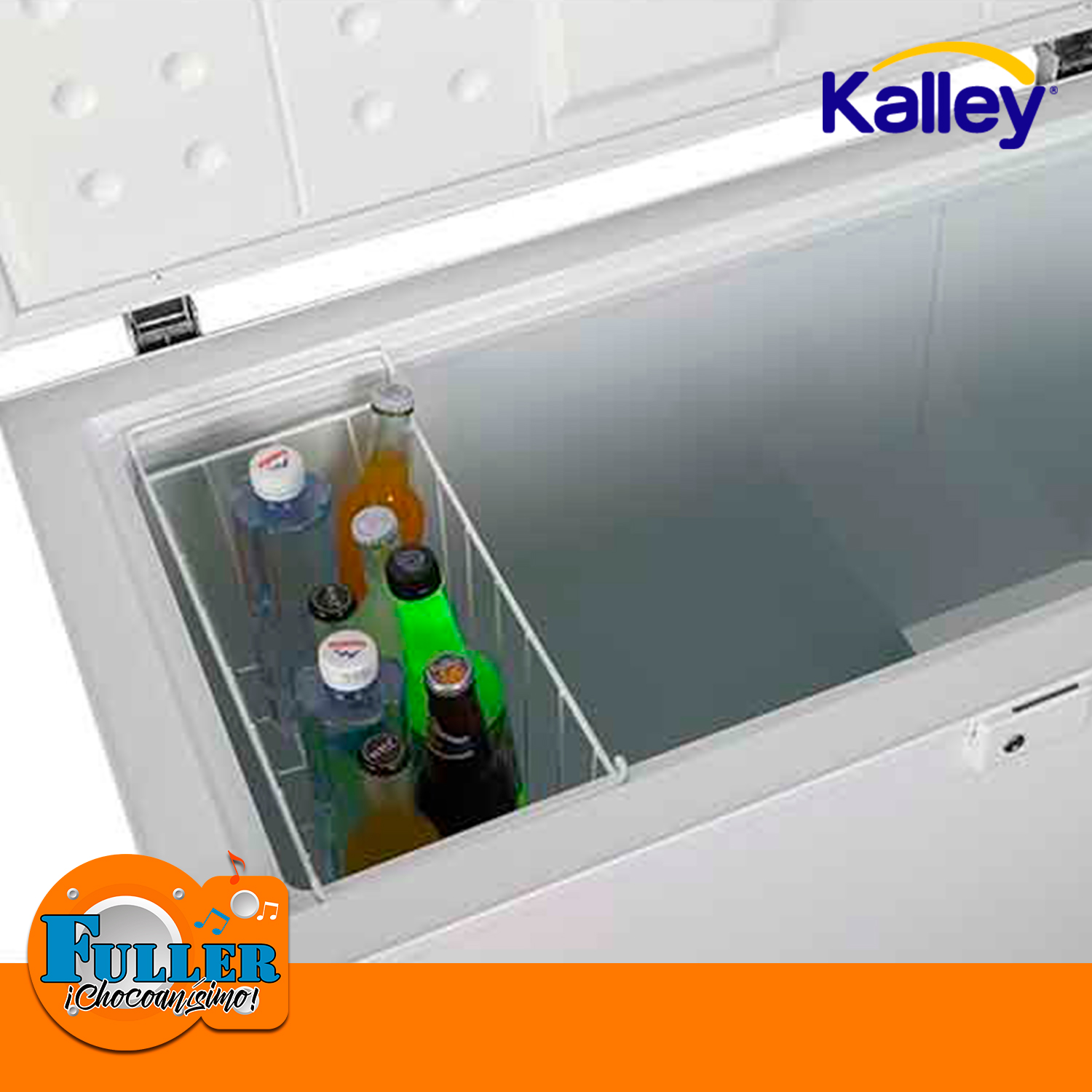 Congelador Horizontal Kalley 198Lt K-CH198L3 - Imagen 2