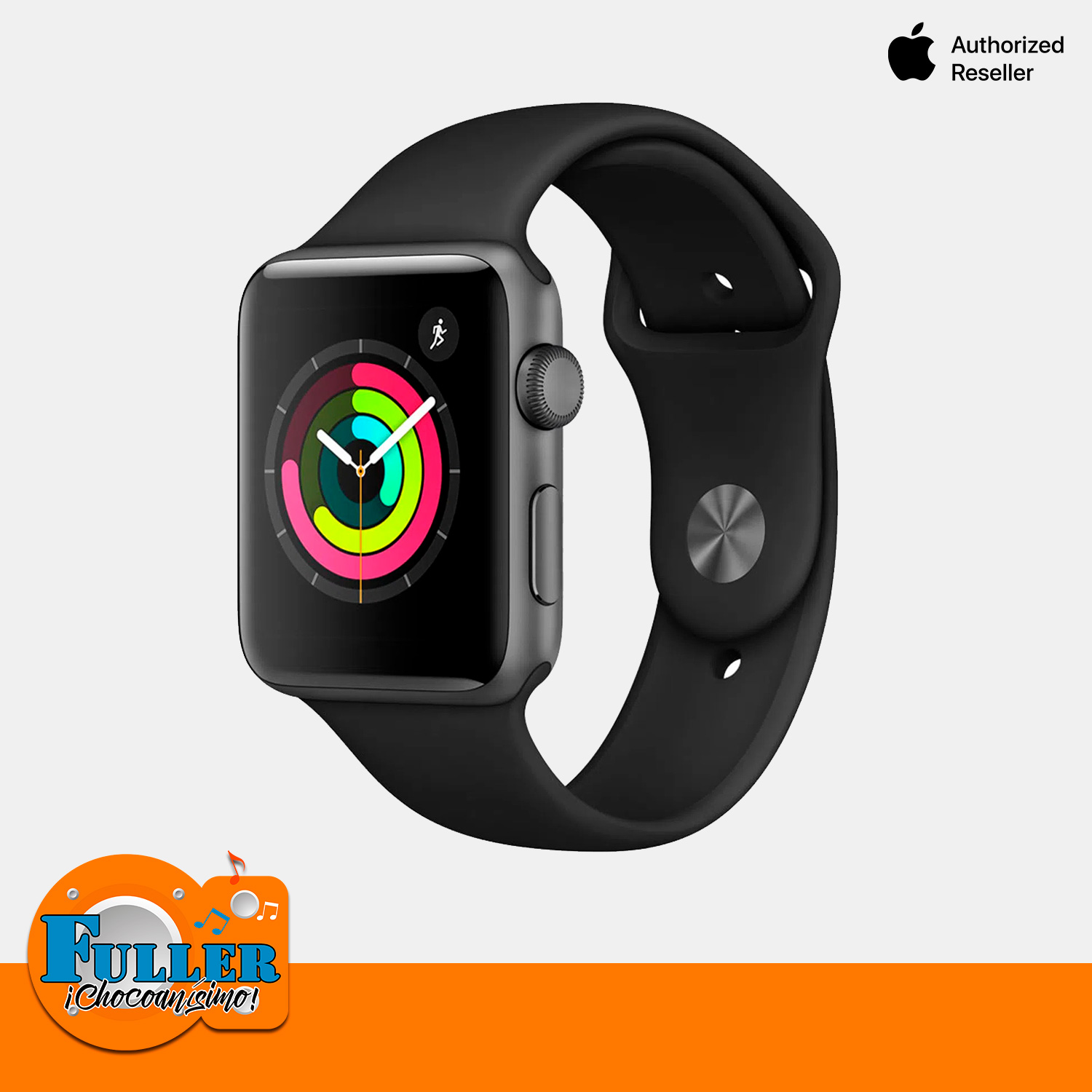 Apple Watch Series 3 Gps 42mm Gris Espacial - Almacenes Fuller