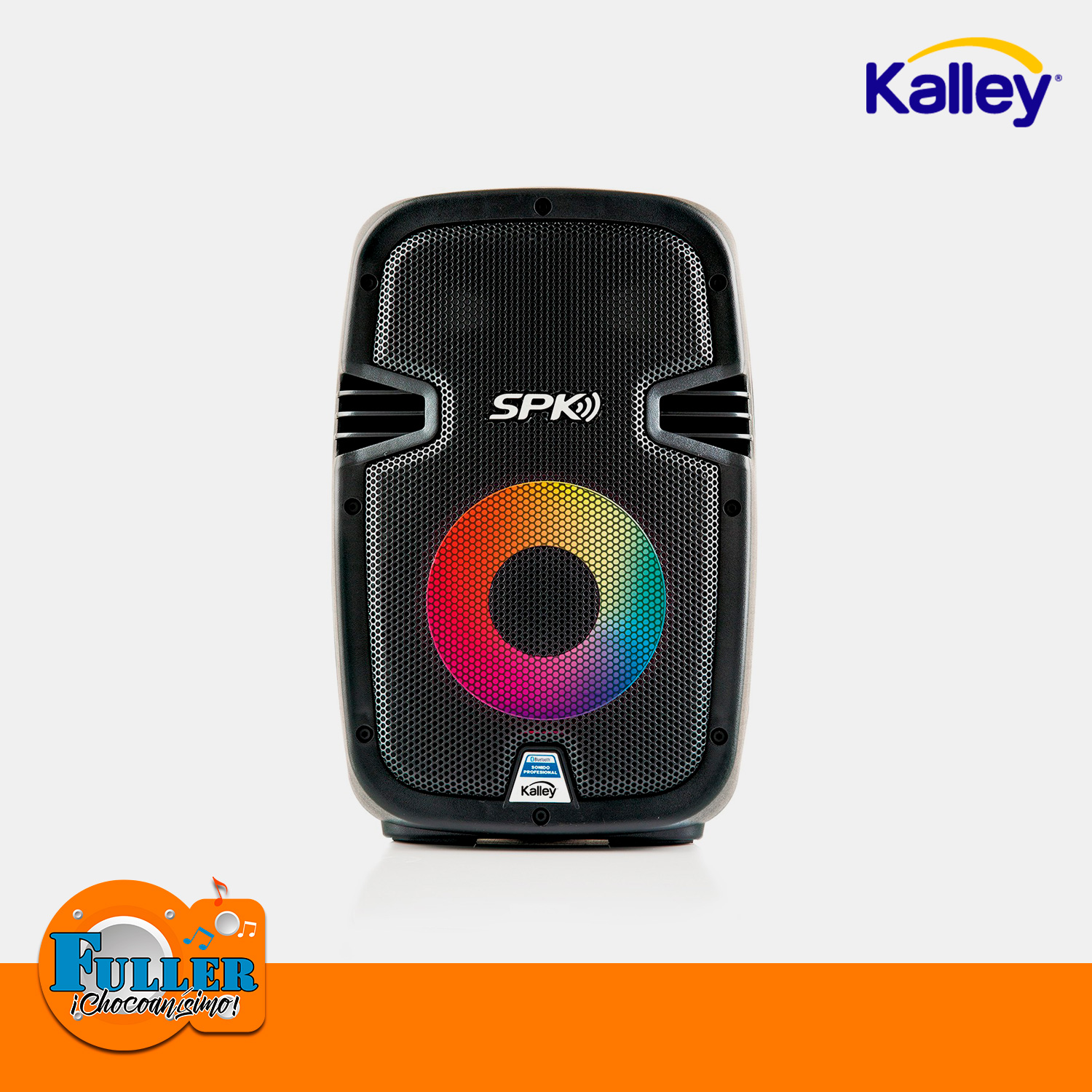 Bafle Amplificado 8″ Kalley K-SPK50BL2 Recargable - Almacenes Fuller
