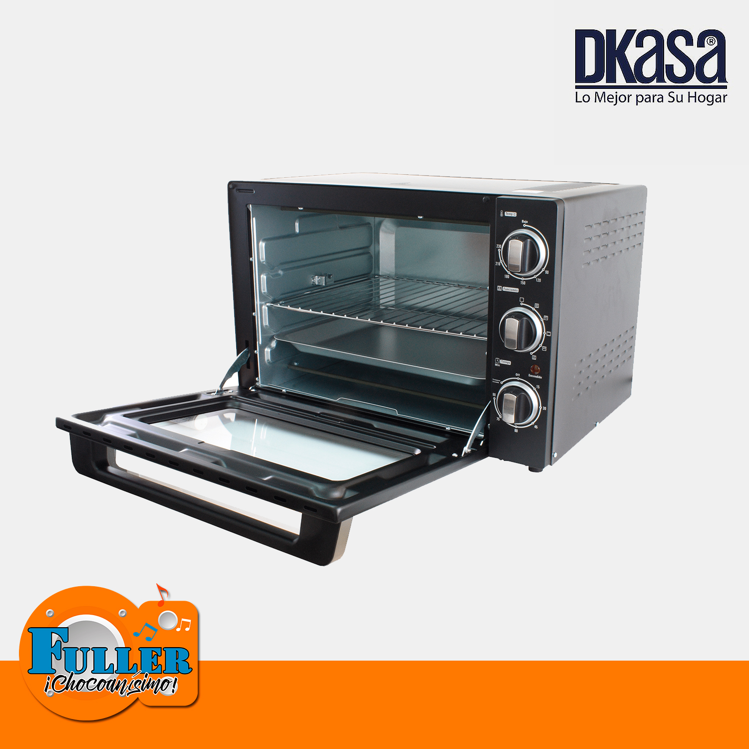 Horno Sobremesa Eléctrico Convección 46 litros Bake\u0026Toast 750 Gyro