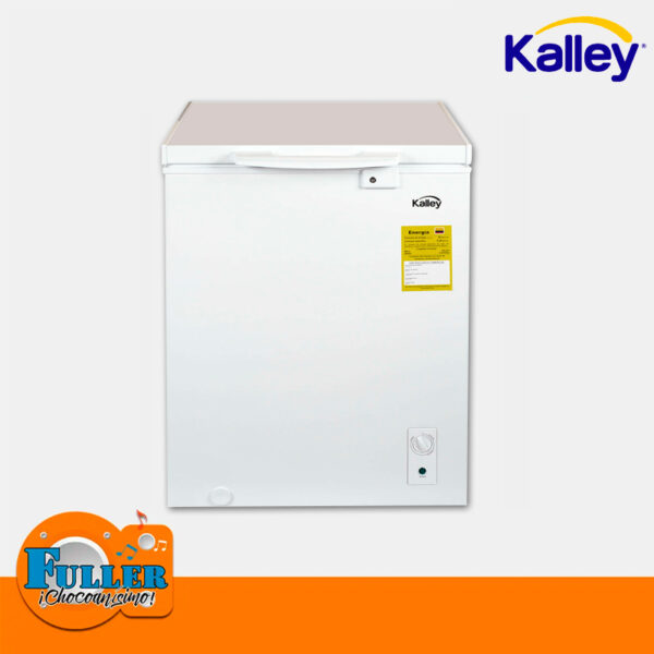 Congelador Horizontal Kalley de 142Lt K-CH142L2 - Blanco