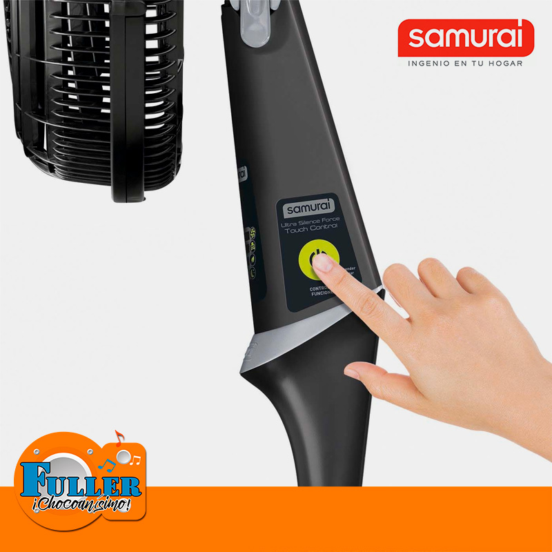 Ventilador Samurai Ultra Silence Force Control Remoto Negro - Imagen 3