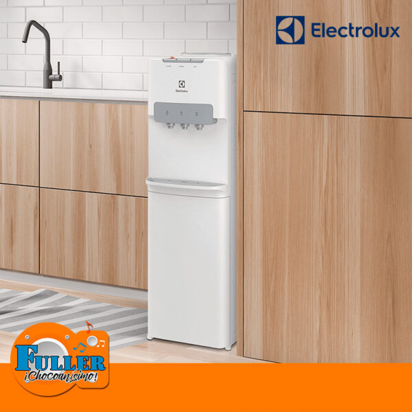 Dispensador de Agua Electrolux con Gabinete y 3 grifos ES11WR - Blanco - Imagen 4