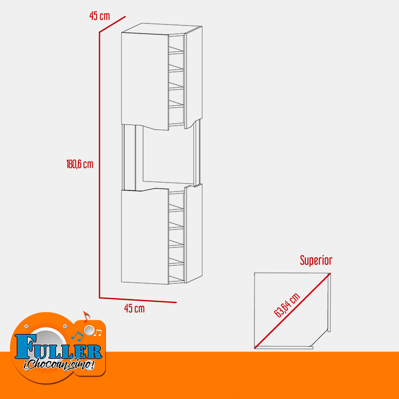 Bar Esquinero Obregón BDT 8143 Duna/Taupe - Imagen 8